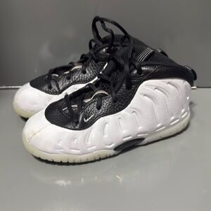 Kids Black and White Sneakers